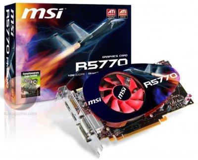 MSI выпустит нереференсную карту Radeon HD 5770