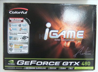 Colorful GeForce GTX 480: а что внутри?