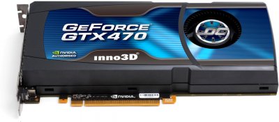 Inno3D GeForce GTX 480 и GTX 470 – новые видеокарты