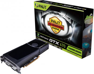 Palit GeForce GTX 480 и 470 – очередные новинки на базе Fermi