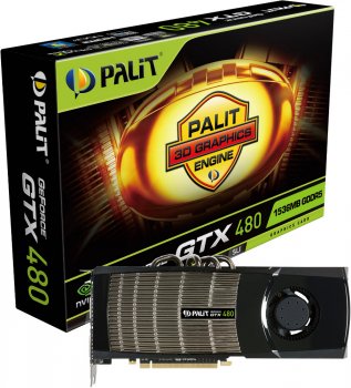 Palit GeForce GTX 480 и 470 – очередные новинки на базе Fermi