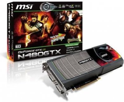 Новые видеокарты MSI на базе Fermi