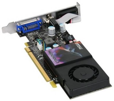 Компания MSI готовит низкопрофильную GeForce GT 220