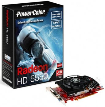PowerColor PCS HD5550: добротная видеокарта