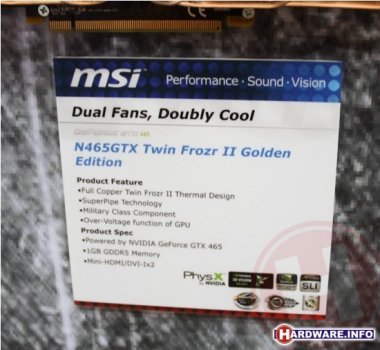 Computex 2010: MSI GTX 465 и GTX 480 с альтернативным СО