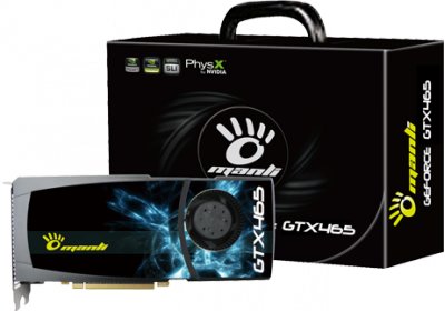 Manli GeForce GTX 465 – еще одна видеокарта