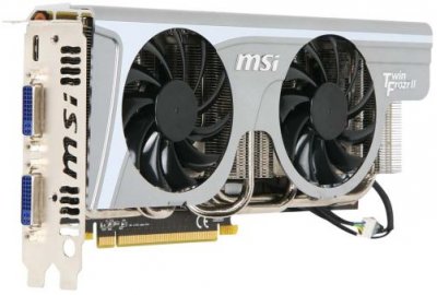 MSI оснащает СО Twin Frozr II свои GeForce GTX 470 и GTX 465