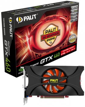 Palit выпустила самую быструю видеокарту GeForce GTX 460?