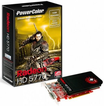Внимание: тонкая видеокарта Radeon HD 5770 от PowerColor!