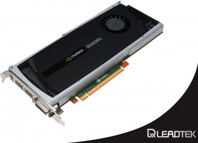 Leadtek Quadro 4000 и 5000 – профессиональные GPU