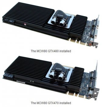 Swiftech представляет гибридные СО для GeForce GTX 480 и 470
