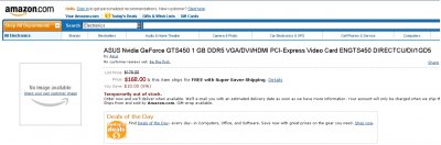 Видеокарта ASUS GeForce GTS 450 – уже в продаже?