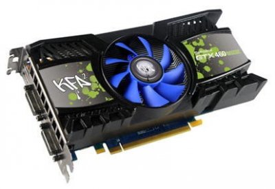 KFA2: зелёный свет для экономичных и разогнанных GTX 460