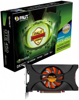 Palit GeForce GTS 450 – официальный анонс