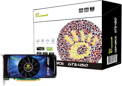 Manli GeForce GTS 450 1GB – еще одна видеокарта