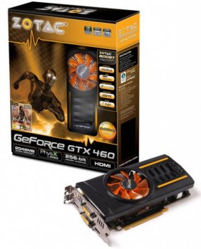 Zotac выпускает GeForce GTX 460 с 2 Гбайт памяти