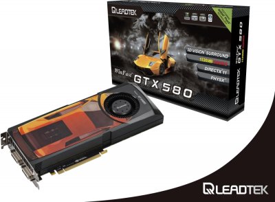 Leadtek WinFast GTX 580 – новая видеокарта