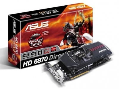 Radeon HD 6870 DirectCU: новая видеокарта ASUS