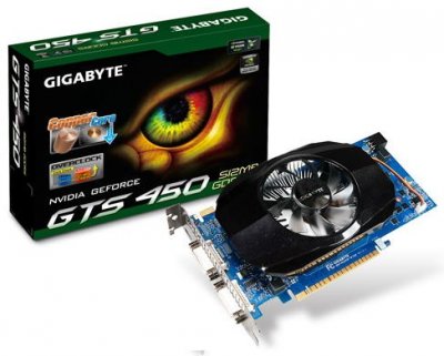Gigabyte GeForce GTS 450 с 512 Мбайт: неоправданный минимализм