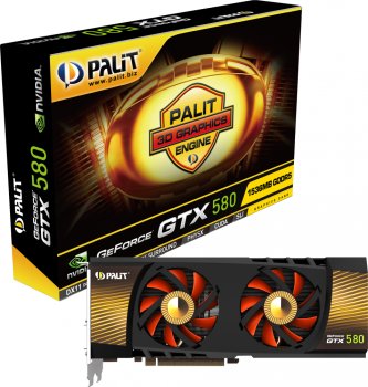Palit GTX 580 – быстрая видеокарта
