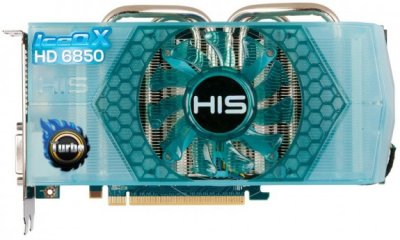 Две quot;ледяныеquot; Radeon HD 6850 представила HIS