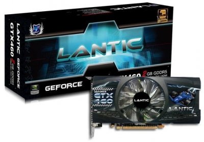 Lantic GeForce GTX 460: 2 Гбайт памяти каждому!