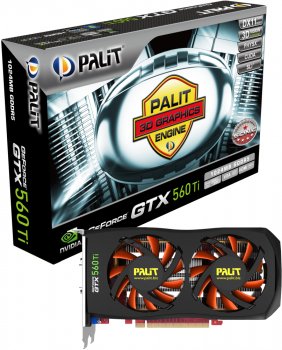 Palit представляет три модели GTX 560 Ti