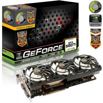 POV/TGT GeForce GTX 560 Ti TFC – новые видеокарты