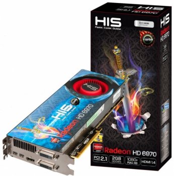 Radeon HD 6970/6950 Fan Turbo: новые видеокарты HIS