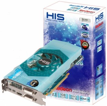 Radeon HD 6870 IceQ X: зимняя видеокарта от HIS