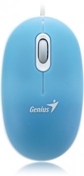 Genius ScrollToo 200 Blue – небесно-голубая мышь