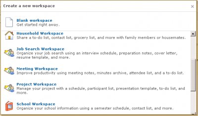 Office Live Workspace – новый сервис от Microsoft