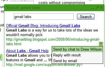 Gmail Labs: ищем, не отходя от почтового ящика