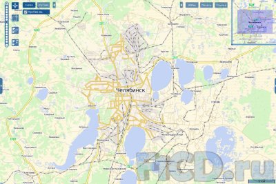 Самара, Челябинск и Магнитогорск на Картах@Mail.Ru