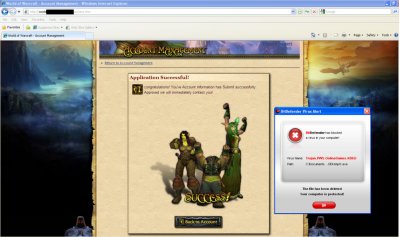Мошенники крадут личные данные в World of Warcraft