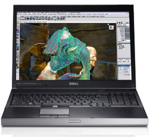 Dell Precision M6400 – первый ноутбук с 4 ядерным CPU от Dell