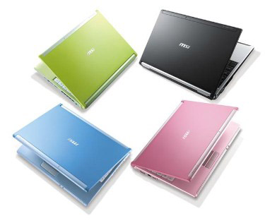 MSI VR220 YA Edition – стильные цветные ноутбуки от MSI
