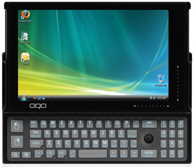 OQO 2 : первый в мире UMPC с сенсорным OLED-дисплеем