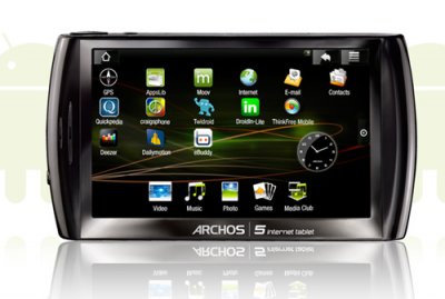 Archos 5 Internet Table: новый интернет-планшет на Android
