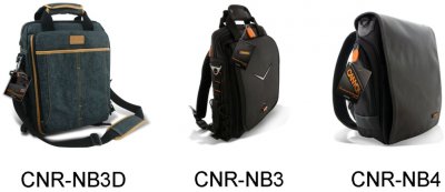 Canyon CNR-NB3, CNR-NB3D и CNR-NB4 – сумки для ноутбуков