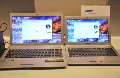 Тонкие ноутбуки Samsung Q330, Q430 и Q530 на базе Core i3