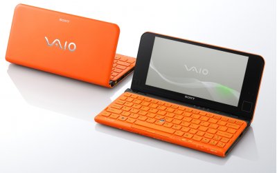 Sony VAIO P – яркие нетбуки с поддержкой GPS