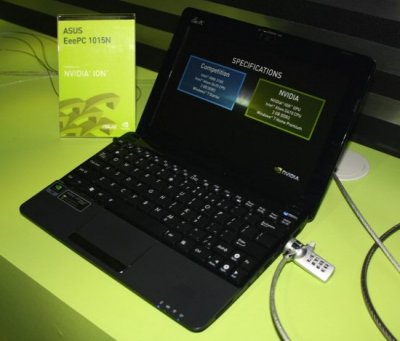 ASUS Eee PC 1015N – нетбук на базе двухядерного чипа Atom N550