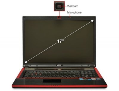 Ноутбук MSI E7405 на базе модели MSI GX720