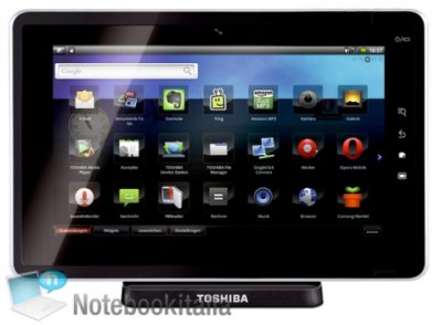 Toshiba Folio 100: новый Android-планшет