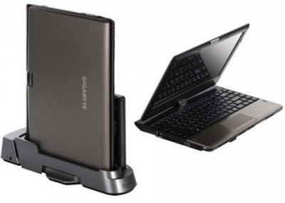 Gigabyte T1125 – ноутбук в стиле Tablet PC