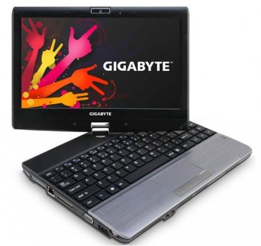 Gigabyte T1125 – ноутбук в стиле Tablet PC