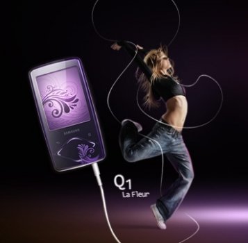 Samsung Q1 La Fleur – женский MP3-плеер