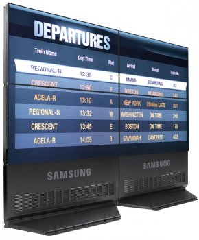 Профессиональные LCD-дисплеи Samsung: изображение без границ