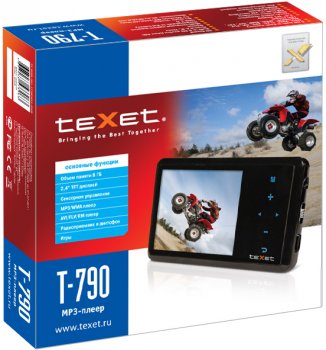 TeXet Т-790 – новый мультимедийный плеер